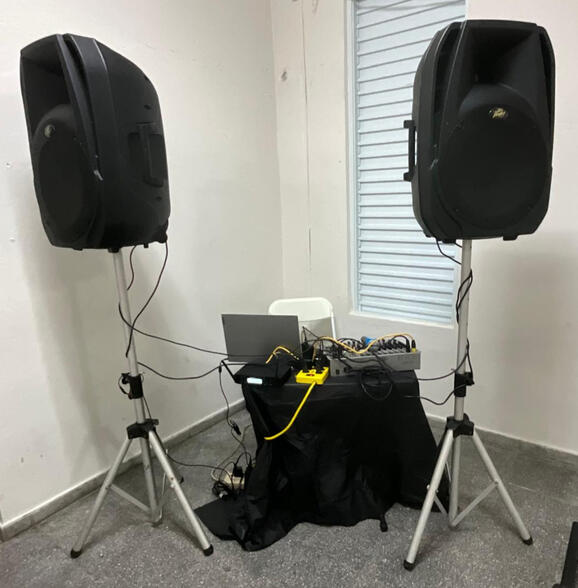 Equipo de sonido para eventos